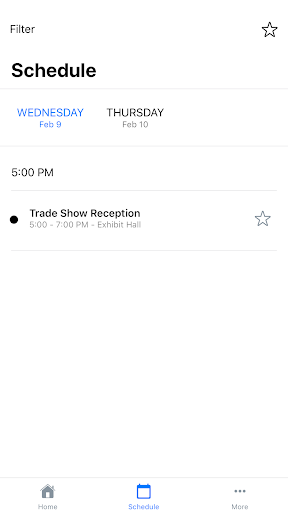 Android application SCAPA Conferences & Events screenshort