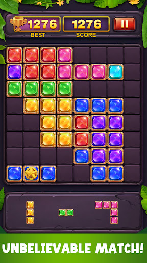 Android application Block Puzzle Secret- Gem Blast screenshort