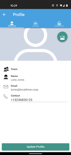 Direct Local Eats Driver Screen 2
