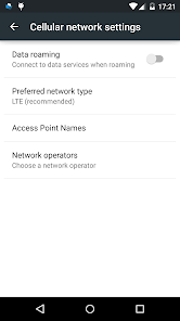 Screenshot 2 Network settings shortcut android