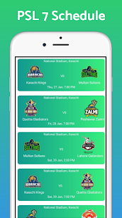PSL 2022 Schedule And Teams APK Latest (V1.3) APP For Android 1