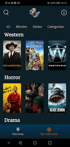 Android application MediaLion screenshort
