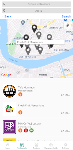 Eat Fit Screen 2