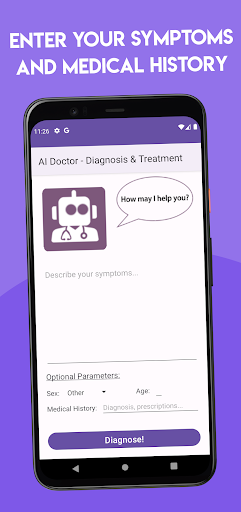 AI Doctor- Diagnosis&Treatment Screen 2