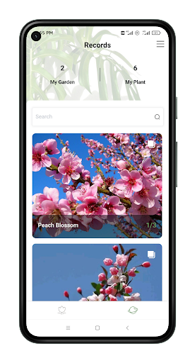 Android application XtPlant screenshort
