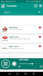 URadio - Free Online Radio & Audio Recorder Screenshot