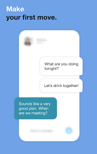 Android application Meetey - Chat, Match & Dating screenshort