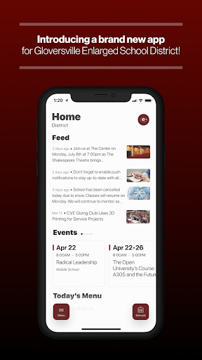 Android application Gloversville ESD, NY screenshort