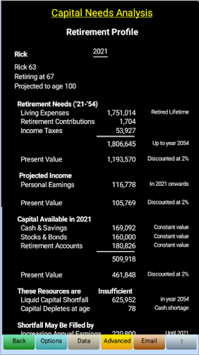 PlanMode - Financial Planning Screen 3