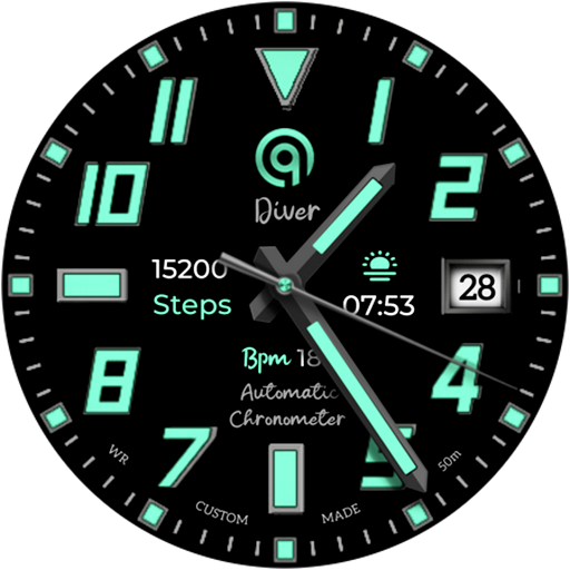 Diver Classic 12 For Wear OS logo