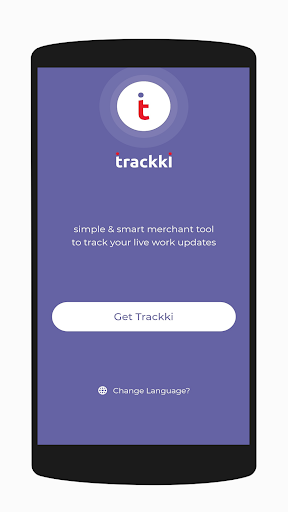 Android application Trackki - Smart Factory App screenshort
