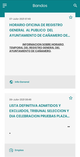 Cañamero Informa Screen 3