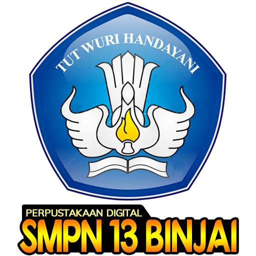 PERPUSTAKAAN DIGITAL SMPN 13 B logo
