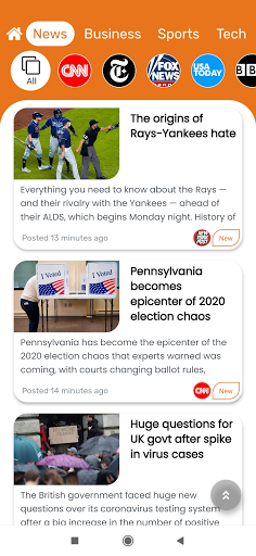 BlendPost - Your daily news. P Screen 2