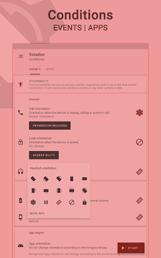 Rotation | Orientation Manager - Tools - apps