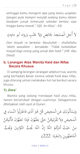 Tafsir Ahkam Larangan Junub