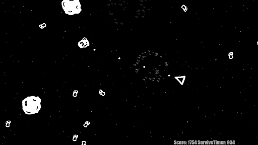 Asteroids (SOADe) SpaceShooter Screen 2