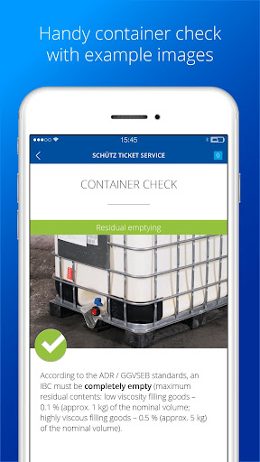 Schütz Ticket Service Screen 3