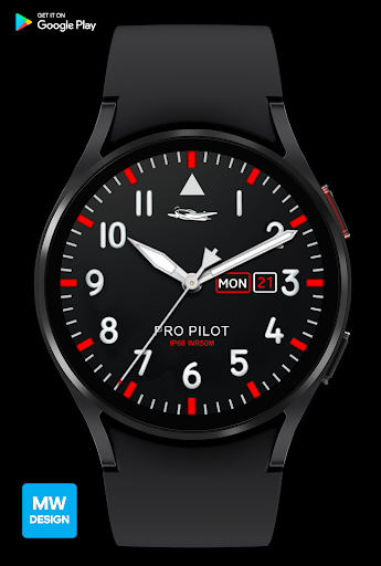 Pilot Pro Watch Face Screen 3