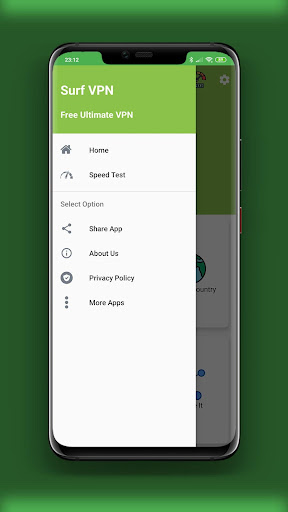 Surf VPN Screen 2