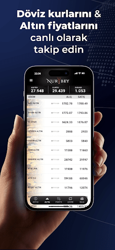 Android application NURBEY - Altın & Döviz screenshort