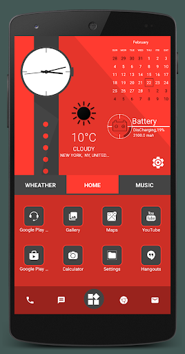 Screenshot of Home Launcher - lock, Hide App