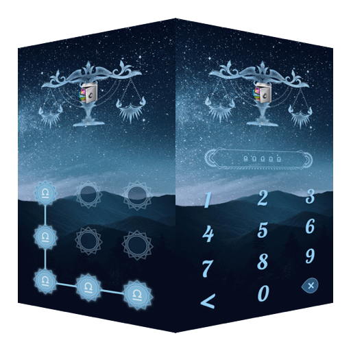 AppLock Theme Libra logo