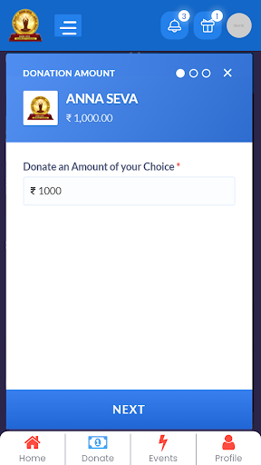 Anna Seva Screen 2