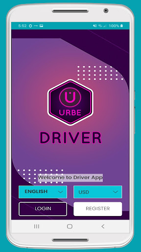 URBE DRIVER Screen 2
