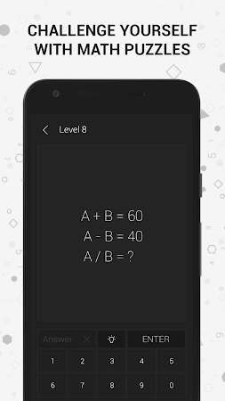 Game screenshot 「数学のなぞなぞ」とパズルの数学ゲーム mod apk