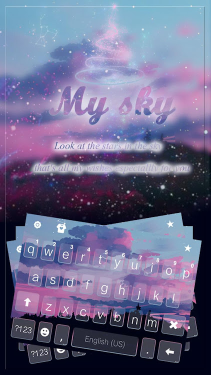 Colorful Sky Keyboard - 6.0.1130_8 - (Android)