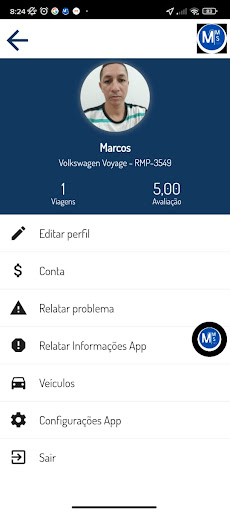 MMS TRIPS MOTORISTA Screen 2