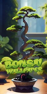 papel de parede bonsai