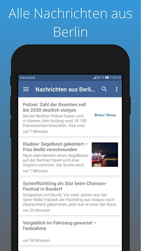 Berlin Nachrichten Screen 2