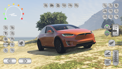 Android application Model X Simulator: Tesla screenshort