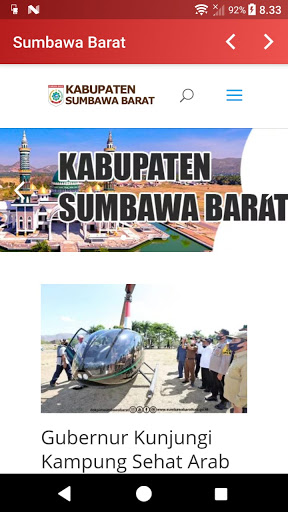 Sumbawa Barat Screen 2