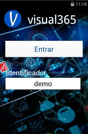 Android application Visual365 screenshort