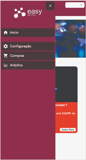 Android application EASYintra screenshort