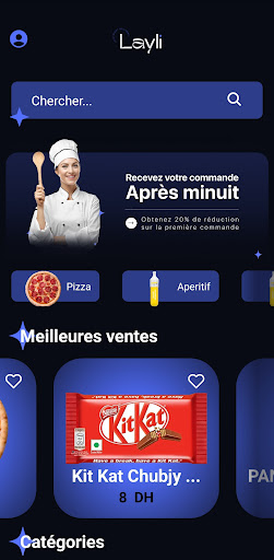 Android application Layli screenshort