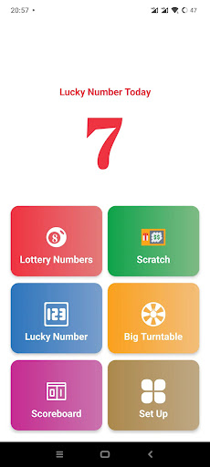 Android application Random Number-LotteryAssistant screenshort