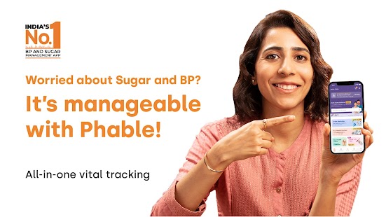 Phable: Manage BP & Sugar Screenshot