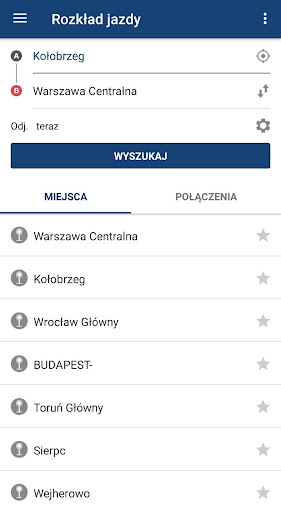 rozklad-pkp screenshot 3