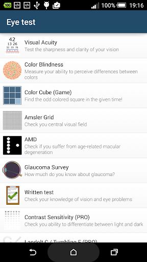 Eye test Screenshot 1 - AppWisp.com