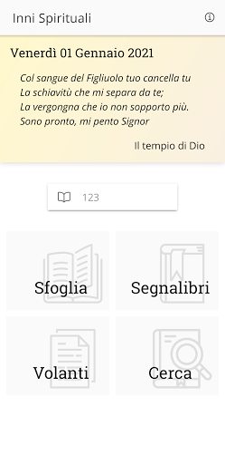 Android application Inni Spirituali screenshort