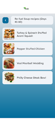 Body Balance Recipes Screen 2