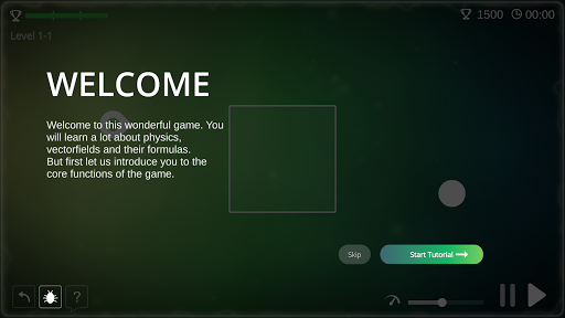 Vektorfeldspiel Screen 2