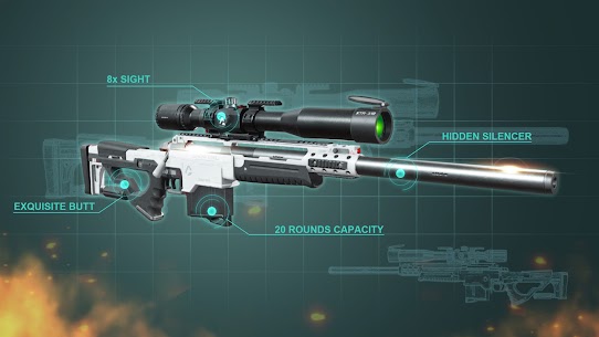 Sniper Of Kill: Gun Shooting Mod Apk 1.0.6 (Unlimited Money/Diamond) 3