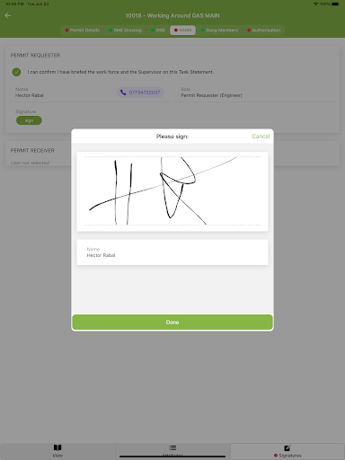 Vislock - Permit to Dig