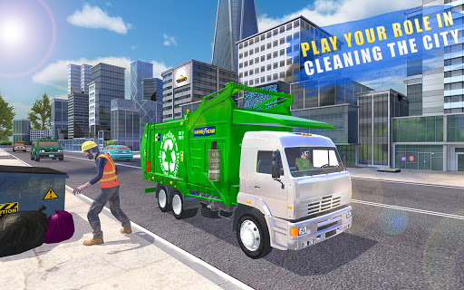 Garbage Truck Driver 2020 Games: Dump Truck Sim 1.4 screenshots 8