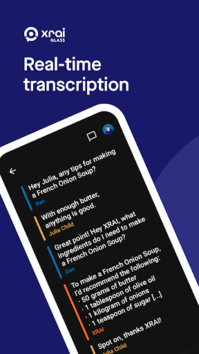 Android application XRAI Glass screenshort